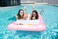 AIRMYFUN POOL FLOAT PINK CAR , 200x104CM , 14+ Years