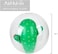 AIRMYFUN BEACH BALL CACTUS, 41CM ,  3+ Years