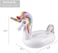 AIRMYFUN GIANT FLOAT UNICORN , 230x100x130CM ,14+ Years