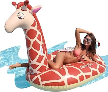AIRMYFUN GIANT FLOAT GIRAFFE , 220x105x140CM ,14+ Years
