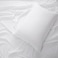 Panax Microfiber Bed Sheet Single, White