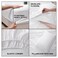 Panax Microfiber Bed Sheet Single, White