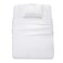 Panax Microfiber Bed Sheet Single, White