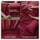 Panax Microfiber Bed Sheet Single, Burgandy