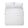 Panax Microfiber Bed Sheet Double , White