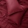 Panax Microfiber Bed Sheet Double , Burgandy