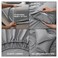 Panax Microfiber Bed Sheet Queen , Light Grey