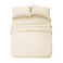 Panax Microfiber Bed Sheet Queen , Ivory