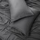 Panax Microfiber Bed Sheet King , Dark Grey