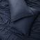 Panax Microfiber Bed Sheet King , Navy Blue