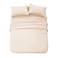 Panax Microfiber Bed Sheet Super King , Beige