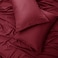 Panax Microfiber Bed Sheet Super King , Burgandy