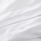 Panax Duvet Cover Single , White