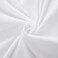 Panax Duvet Cover Single , White
