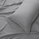 Panax Duvet Cover Single , Light Grey