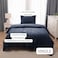 Panax Duvet Cover Single , Navy Blue