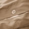 Panax Duvet Cover Single , Coffee