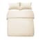 Panax Duvet Cover Double , Beige