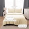 Panax Duvet Cover Double , Beige