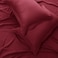 Panax Duvet Cover Double , Burgandy