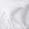 Panax Duvet Cover Queen , White