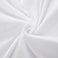 Panax Duvet Cover King , White
