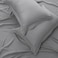 Panax Duvet Cover King , Light Grey