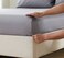 Panax Cotton Bed Sheet King, Light Grey