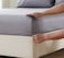 Panax Cotton Bed Sheet Super King, Light Grey