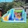 Doctor Dolphin Inflatable Bounce House with Bouncers Slide Toddler Ball Pit Bouncy Play House