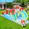 Doctor Dolphin Inflatable Bounce House with Water Slide, Water Blower and Air Blower 73033