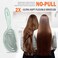 Panax HairBrush by Fiora Naturals - 100% Bio-Friendly Detangling brush w/Ultra-Soft Bristles - Glide Through Tangles with Ease - For Curly, Straight, Black Natural, Women, Men, Kids