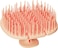 Panax Scalp Massager Shampoo Brush,Scalp Scrubber for Dandruff Removal, Scalp Care Hair Brush Wet &amp; Dry detangler for Men and Women.Suitable for Short Medium Hair(Peach)