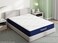Panax 25cm Gel Memory Foam Mattress - Cool Sleep, Pressure Relief, Medium Firm - Size Super King (190 X 200)