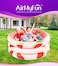 AirMyFun Water Melon Ball Pool for Kids 3+, 86x86x26CM
