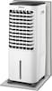 Nobel Air Cooler, 12L Water Tank, 3-Speed, Ionizer, Remote Control, Auto Swing, 7.5H Timer, Honeycomb Cooling Pads, Tubular Flow Fan With Water Shortage Protection NAC40R White
