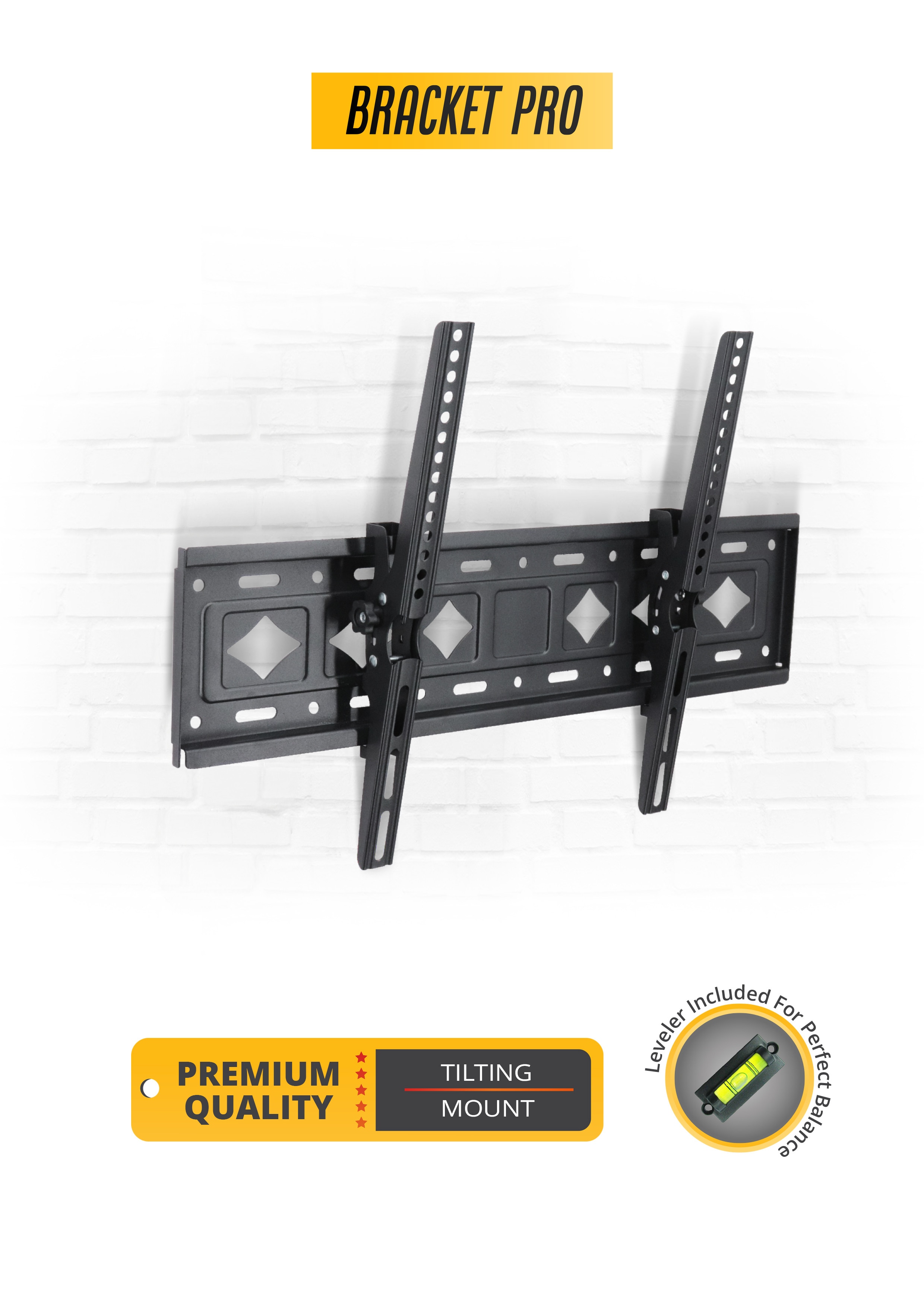 براكيت برو Bracketpro Bracket Pro Tilting Tv Wall Mount BPT4285 42 inch