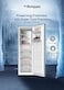 Bompani Upright Freezer 300L Gross, 265L Net &ndash; NoFrost, Electronic Control, Quick Freeze, Reversible Door, Stainless Steel &ndash; BOCV300N