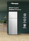 Bompani 580L Gross Capacity / 466L Net Capacity Double Door NoFrost Refrigerator with LED Interior Light, Electronic Control - BR580SSN
