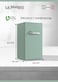 La Modano Compact 90L Gross Capacity Single Door Refrigerator with Mechanical Control, Defrost Function, R600a Refrigerant, Inner Light, 2 Glass Shelves, 6 Bottle Racks - LMR140G