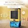High-Performance Air Cooler with 130L Tank, 3-Speed Control &amp; 120&deg; Oscillation - 130 L 660 W NAC1450 Yellow