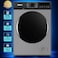 9.5kg Front Load Washing Machine BLDC Inverter Motor, 1400 RPM, Steam Function, Drum Clean, 12 Programs, Touch &amp; Knob Control - NWM1000FL 10 L 1600 W NWM1000FL GREY