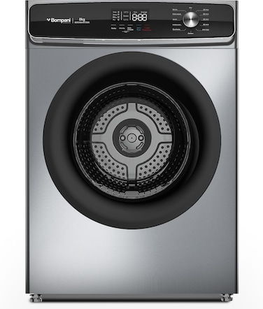 8kg Vented Front Load Dryer with 12 Drying Programs &ndash; LED Display, Anti-Crease, Low Temp Drying, Child Lock 8 L 2000 W BO5290UKBI7200S Grey