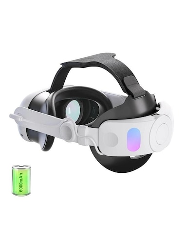 Meta Quest 3 Blupebble Elite Adj Head Strap With 6000mAh Power Bank