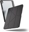 Blupebble New Yorker Slim Case with Y-Fold Stand For iPad Air 13 inch M2 (2024) with Pencil Holder (Black)