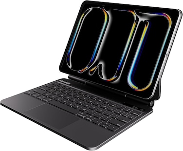 Blupebble iPad Pro 11" Magic Folio with Trackpad Eng/Arb Keyboard M4 (2024)