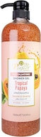 Perfect Exfoliating Shower Gel Tropical Papaya 1000ml   Brightening Body Scrub Wash for Smooth &amp; Radiant Skin   Hydrating &amp; Refreshing Body Cleanser for All Skin Types