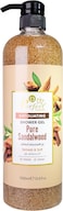 Perfect Exfoliating Shower Gel Pure Sandalwood 1000ml   Gentle Body Scrub Wash for Smooth &amp; Soft Skin   Hydrating &amp; Refreshing Body Cleanser for All Skin Types