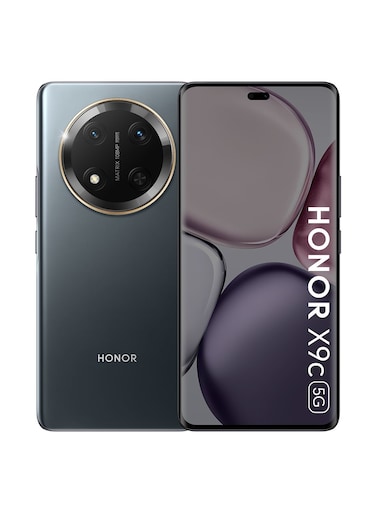 Honor X9c Dual SIM, 12GB RAM, 256GB, 5G, Titanium Black - UAE Version (With Free Gifts)
