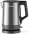 Nutricook Stainless Steel Electric kettle 1.7L, 1800W, Patented U-shaped rust resistant interior with 3-dimensional fast heating technology, surgical grade steel, NC-USK501,2-Year Warranty